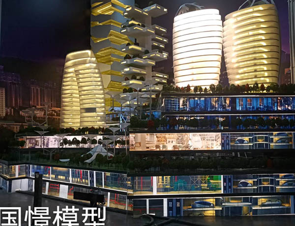 安陆市建筑模型