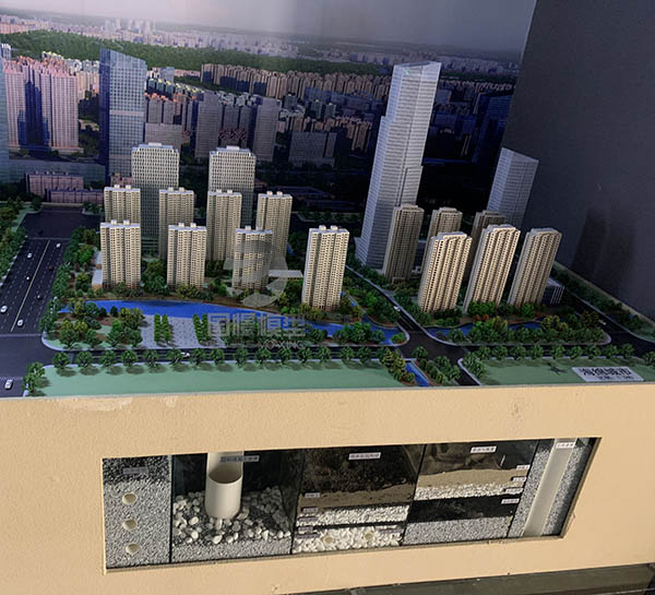 安陆市建筑模型